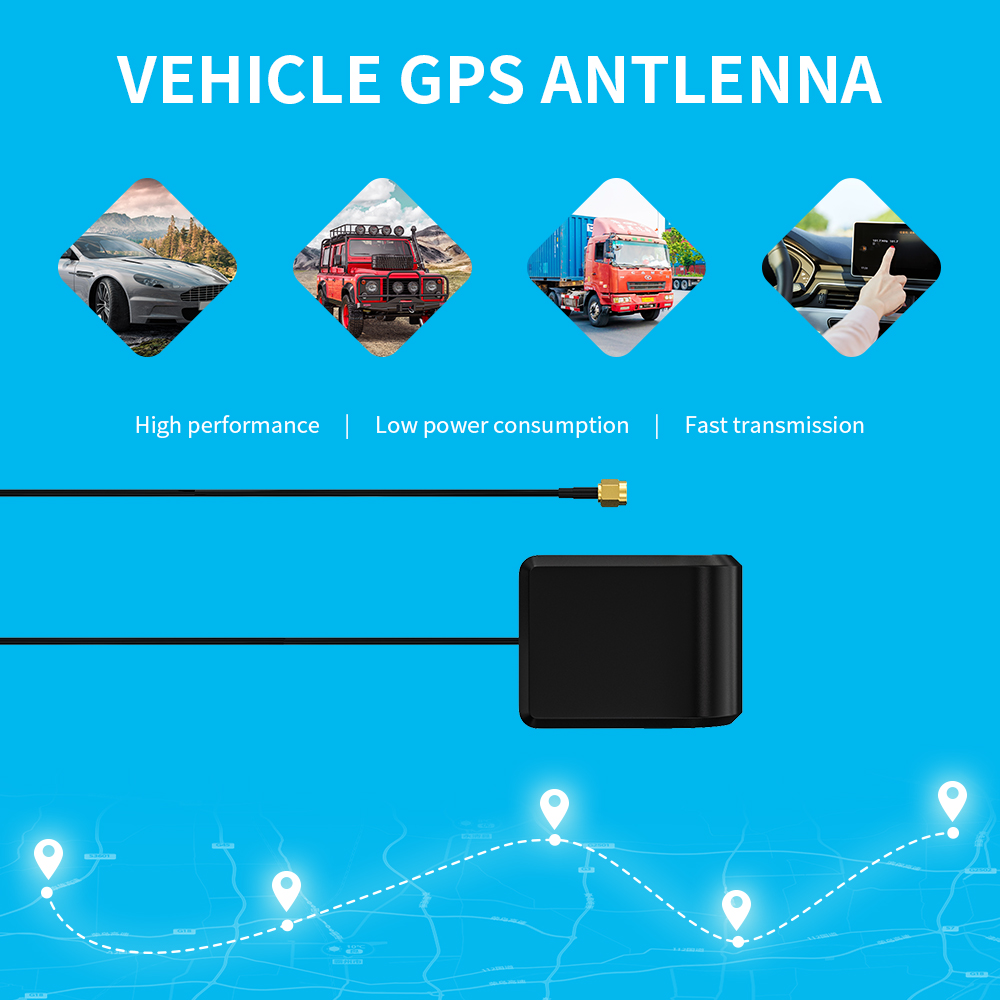 High Gain USB Port GPS Receiver Transmitter Active Antenna for Precise Car Navigation