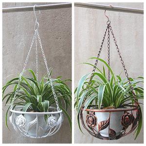 Quality Iron Balcony Flower Pot Hanging Basket wholesale