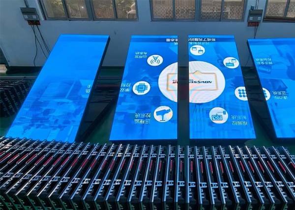 P4 Wall-mounted Outdoor led screen For Advertising Front Flip cabinet Maintain