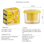 Design Home Plastic Cutter Vegetables Fruits Corn Sheller Stripper with Metal