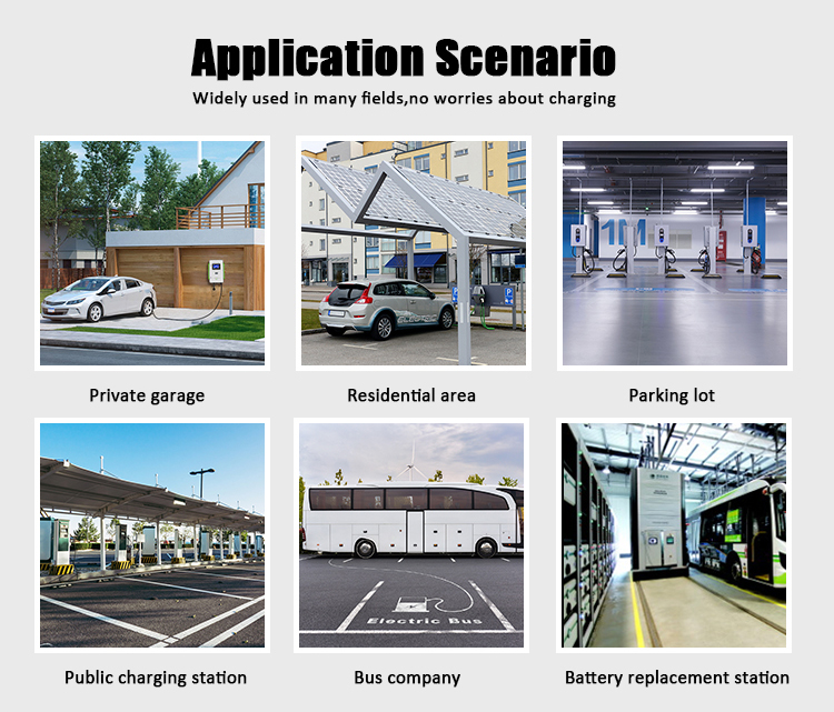 60KW 120KW Level 3 Electric Car CCS EV Fast Pile Dc Charging Station