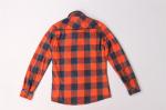 Men's High quality casual plaid shirts