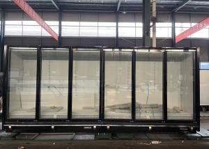Quality Deluxe 6 Swinging Full Length Glass Door Refrigerated Merchandiser Remote wholesale