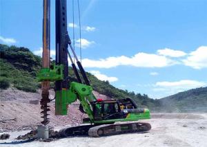 Quality 220kNm 51m Construction Hydraulic Pile Machine Earth Auger Borehole Drilling Machine wholesale