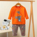 Autumn leisure Long Sleeve Cotton Pyjamas Children Cotton On Matching Pjs