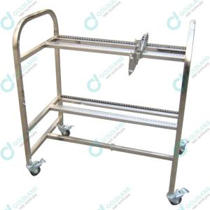 Quality PCB Production Line Suzuki Storing And Placing SMT Feeder Trolley wholesale