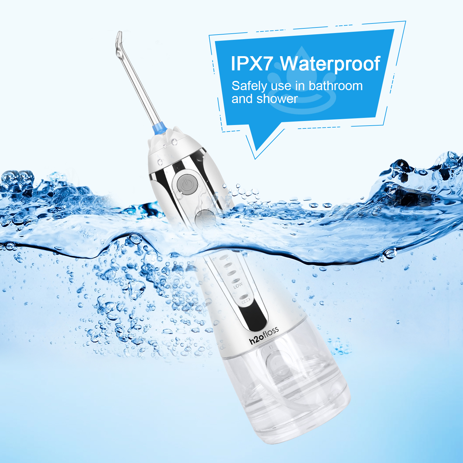 Wholesale Cheap Oral Irrigator IPX7 Waterproof OEM/ODM Electric Teeth Cleaning Device Home Travel Dental Floss Water Flosser