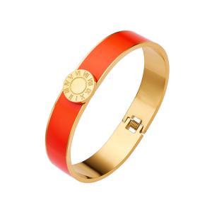 Quality Oem Oval Cross Bracelets Roman Numerals With Diamond Ladies Valentine'S Day Birthday Gifts wholesale