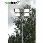 Fire Tender Mounted 7.6m Telescopic Mast Light Tower/ Pneumatic Telescopic Mast