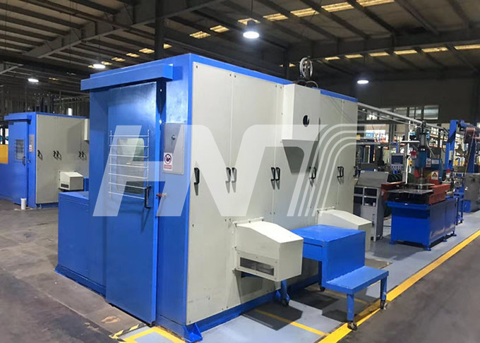 Dual Reel Take-Up Machine With Automatic Bobbin Change