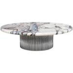 Modern Marble Hotel Living Room Circular Combination Coffee Table