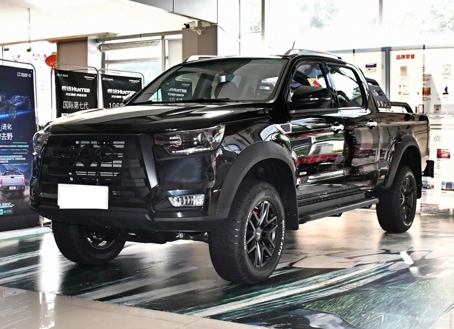4wd JAC T8 Pro Gasoline Pickup Truck Lhd/Rhd Chinese LED Camera Electric Leather Turbo