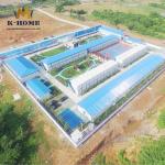 OEM Container House Labor Camp Portable Accommodation For Construction Workers