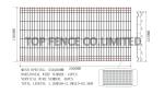 3D wire mesh fence panels