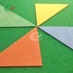 Durable Decorative Acoustic Sound Tiles Mildewproof Lightweight