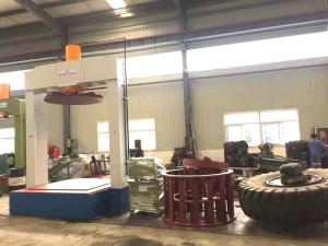 Quality 380V Solid Tire Press Machine , 200T Tire Change Machine wholesale