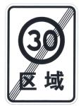 Speed limit sign