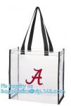 Promo PVC Plastic Shopping Handle Bag, Handling clear pvc blanket bags, handle