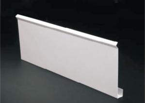 Quality Interior False Grid Commercial Ceiling Tiles / G - shaped Blade Screen Ceiling wholesale
