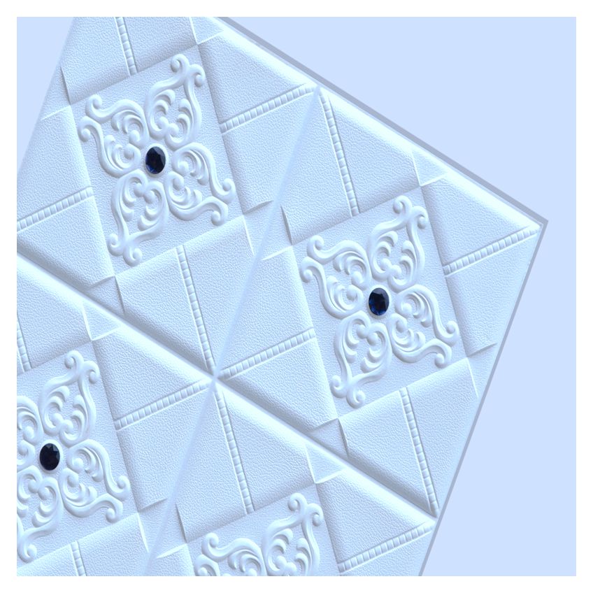 Wall Coating 3D Brick Design Foam Wallpapers for Administration Easy Installation