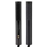 Professional Custom LCD Hair Straightener Brush , PTC ABS Electric Cold Wind