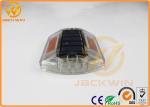 Solar Flashing LED Reflective Road Studs Waterproof Plastic Traffic Safety