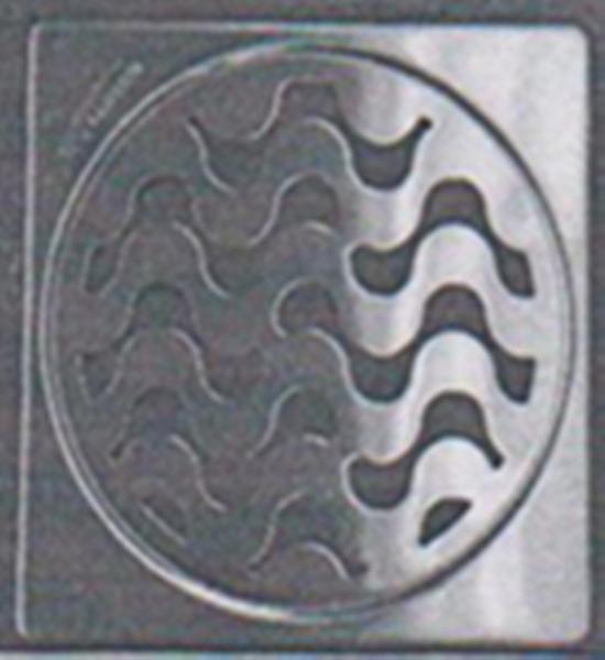 Export Europe America Stainless Steel Floor Drain Cover7 With Square (94.3mm*94