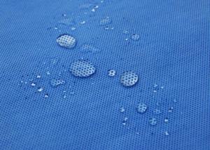 100% Cotton Nonwoven Fabric Spunlace Roll For Medical Sanitation , 25-80g / M2