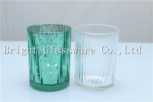 Quality custom special glass candle holder, tall candle holder wholesale