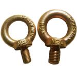 Galvanized Forged Eye Bolt Carbon Steel JIS1168 Galvanized Eye Bolt M5 - M100