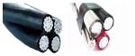 1kV Overhead Aerial Bundled Cable Spacer ABC Cable PVC / XLPE / PE Insulated