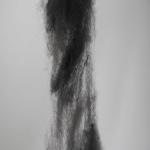Environment-Friendly Nontoxic Staple Polyester Fibre 65mm Gray Black PSF