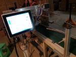 30W Deep Laser Engraving Machine , Fiber Optic Laser Engraving Machine