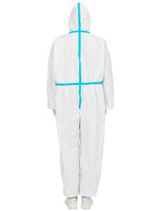 Quality Work Clothes Disposable Protective Coverall / Nonwoven Hospital Isolation Gowns wholesale