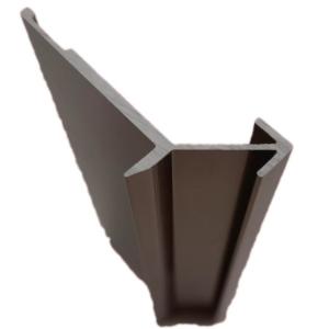 Quality 1.4mm Square Electrophoretic Aluminium Profile Cover For Window Door wholesale
