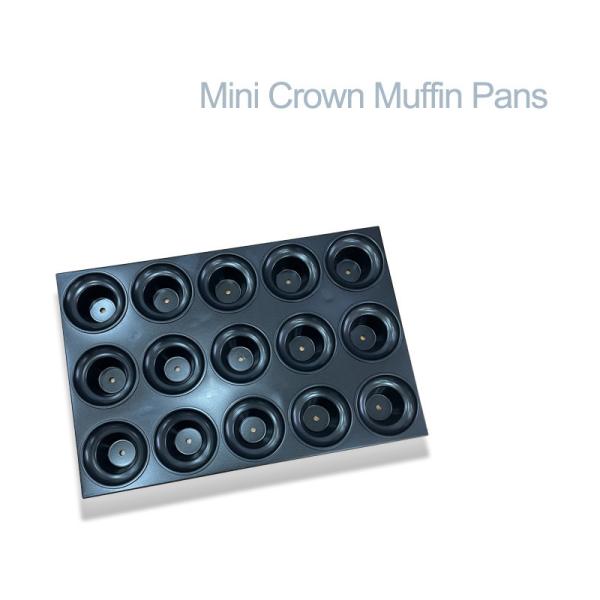 RK Bakeware China Foodservice NSF Custom Commercial Nonstick Glaze Mini Crown