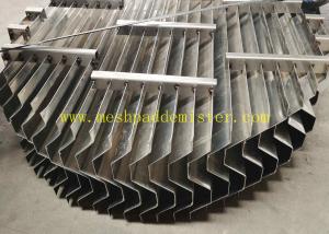 Quality 1000mm Round Shape Ss304 Vane Pack Mist Eliminator wholesale