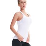 Knitted Longline Sports Bra High Impact Breathable Crisscross Athletic