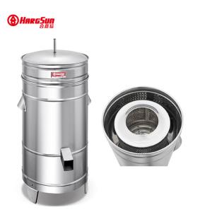 Quality Commercial Vegetable Salad Spinner Dryer Machine 3-5kg/h 0.75kw Easy Operation wholesale