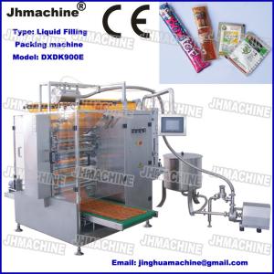 Quality Multy Lane Sachet Pounch Four side Seal Filling and Sealing Machine for Liquid wholesale