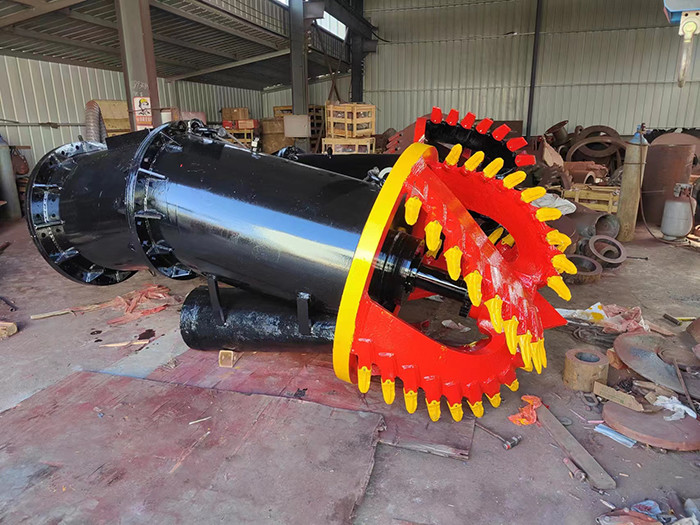 16kw Diesel Small Sand Dredging Ship 6 Inch For Sand Dredging In River