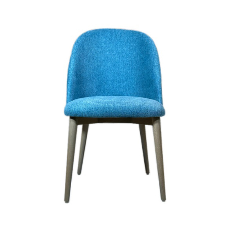 Wholesale Solid Wood Fabric Restaurant Dining Room Chair Hotel Home Furniture Customized