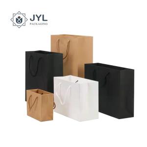 Quality Thicken Ribbon Handle Paper Bag , Moistureproof Packaging Bags For Cosmetics wholesale