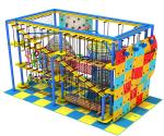 Commercial High Ropes Obstacle Course , OEM Rope Play Equipment