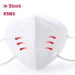 Anti Smog KN95 Face Mask , High BFE Disposable Protective Face Mask