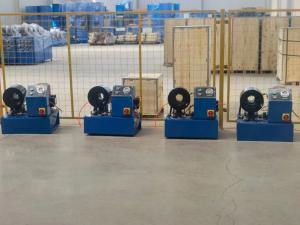 Quality High Pressure Hose Crimper 6 Inch 4-150mm Industrial Pipe Making Machine Large Opening wholesale
