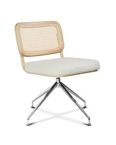 Quality 4 Star Base Ergonomic Rattan Office Chairs wholesale