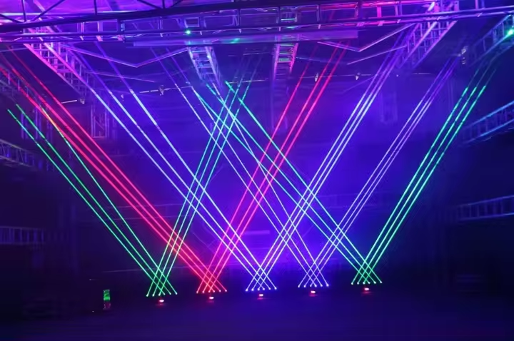 6° Lighting Angle LED Matrix Light 7500K For Night Club Stage Lighting