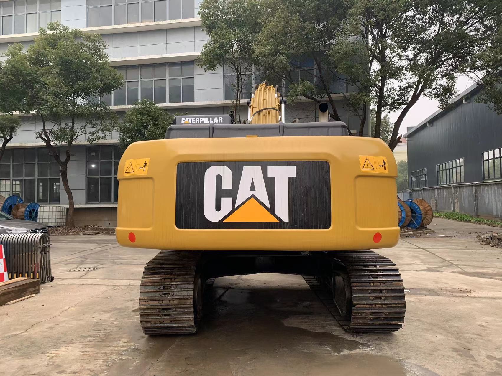 30T Used Excavator Thumbs Refurbished CAT 330D Excavator With Caterpillar Original Color