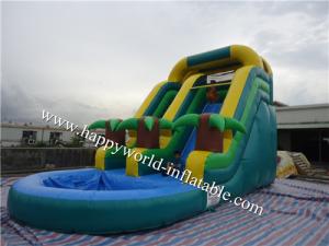 Quality big kahuna inflatable water slide , jumbo water slide inflatable wholesale